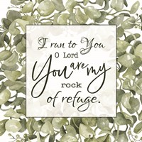 You Are My Rock Fine Art Print