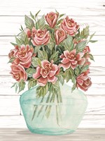 Farmhouse Flowers IV Fine Art Print