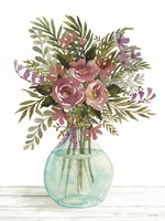 Purple Blush Bouquet I Fine Art Print