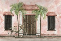 Palms and Bike Fine Art Print
