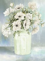 White Blooms II Fine Art Print