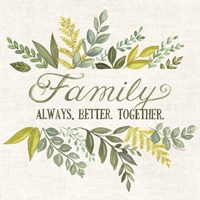 Family Always Better Together Fine Art Print