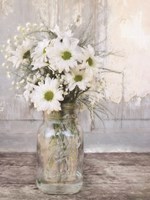 Farmhouse Floral I Framed Print