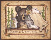 Bear Necessities Fine Art Print