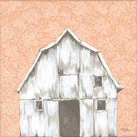 Peaches & Cream Barn Fine Art Print