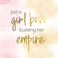 Girl Boss Fine Art Print
