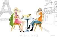 Paris Girlfriends III v2 Fine Art Print