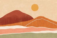 Warmscape I Fine Art Print