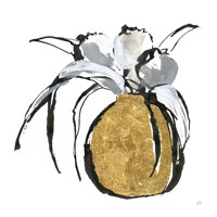 Gilded Vase II Framed Print