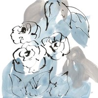 Blue Neutrals II Framed Print