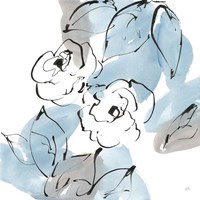 Blue Neutrals I Framed Print