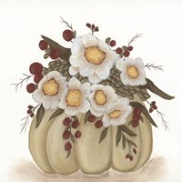Floral Pumpkin Fine Art Print