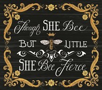 She Bee Fierce Fine Art Print