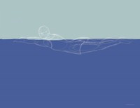 How to Swim 1 Fine Art Print