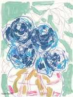 Nightstand Blooms in Water Fine Art Print