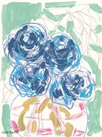 Nightstand Blooms in Water Fine Art Print