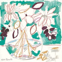 Seafoam and Plum Fine Art Print