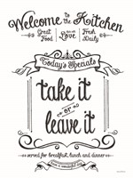Take It or Leave It Fine Art Print