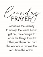 Laundry Prayer Fine Art Print