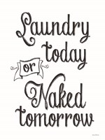 Laundry Today Fine Art Print
