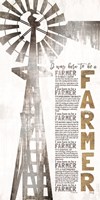 Born to be a Farmer Fine Art Print