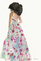 Floral Gown 2 Framed Print