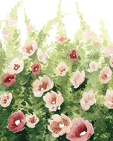 Sunlit Flora I Fine Art Print