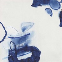 Minimalist Blue & White I Fine Art Print