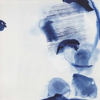 Minimalist Blue & White II Fine Art Print