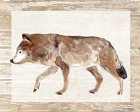 Rustic Barnwood Animals II Fine Art Print