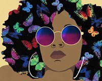 Butterfly Diva I Fine Art Print