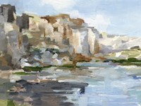 Western Cliffs I Framed Print