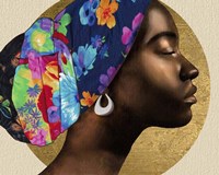 Golden Lady I Fine Art Print