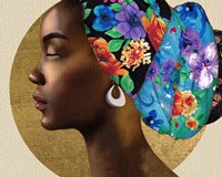 Golden Lady II Fine Art Print