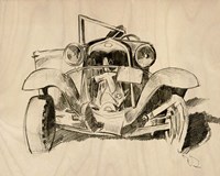 Model A Lines I Framed Print