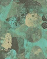 Minty Green Orbs I Fine Art Print