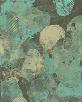 Minty Green Orbs II Fine Art Print