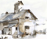 Dilapidated Barn II Framed Print