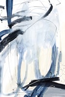 Indigo Swash II Framed Print