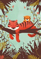 Sleeping Tiger Fine Art Print