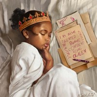 Even When I'm Sleeping - Girl Fine Art Print