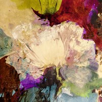 Floating Flowers I (detail) Fine Art Print