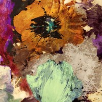 Floating Flowers II (detail) Fine Art Print