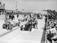 Grid of the 1934 French Grand Prix Fine Art Print