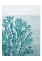 Seaside Card 1 v2 Framed Print