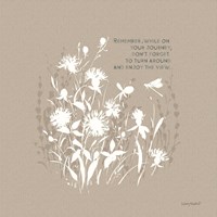 Au Naturel VII on Beige Fine Art Print