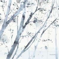 Dancing Leaves IX Framed Print