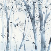 Dancing Leaves X Framed Print