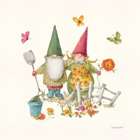 Garden Gnomes VII Framed Print