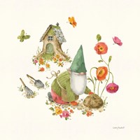 Garden Gnomes IX Framed Print